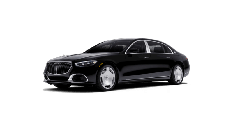 Mercedes-Maybach luxury vehicle representing ultra-high-end limousine service in Switzerland